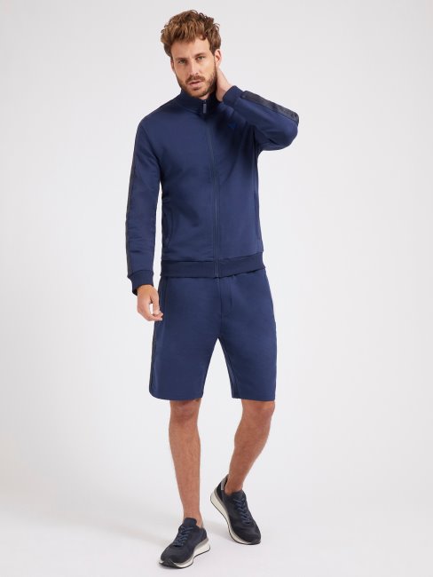 Short à Bande Logo Bleu Guess