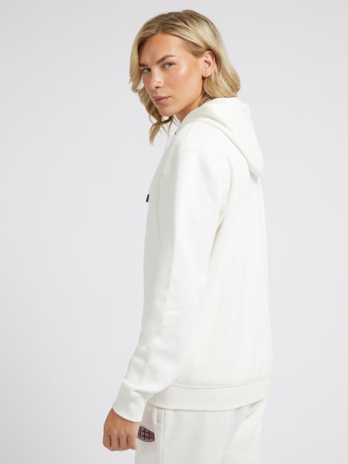 Sweat Zippé Guess Blanc