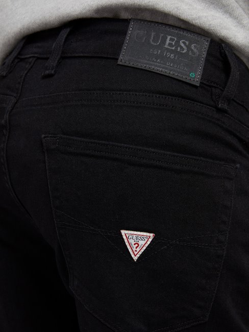 Pantalon Denim Skinny Noir Guess New Trend