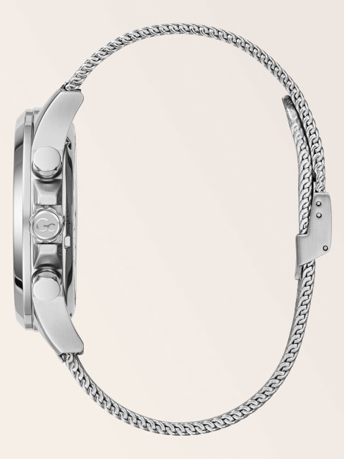 Montre Chronographe En Acier Gc Marron Guess