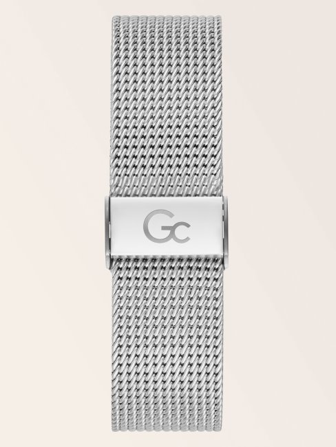 Montre Chronographe En Acier Gc Marron Guess