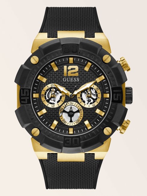 Montre Multifonction Noire Guess