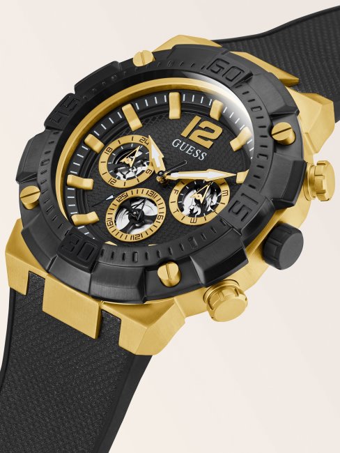 Montre Multifonction Noire Guess