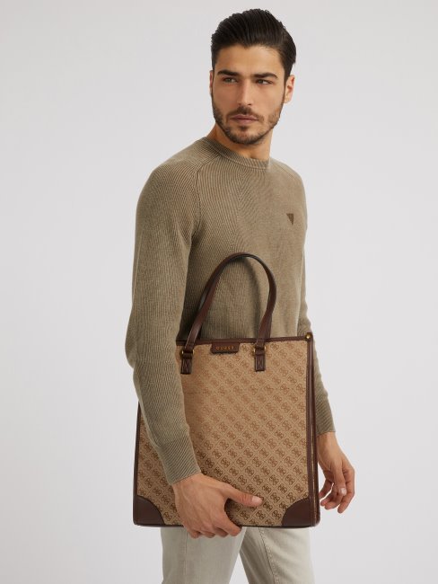 Sac Beige Guess Retro 4g Logo