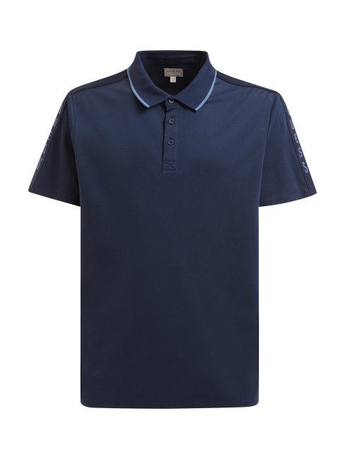 Polo Regular Fit Bleu Guess