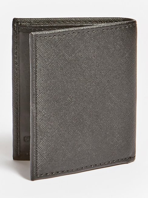 Coffret Certosa Saffiano Noir Guess