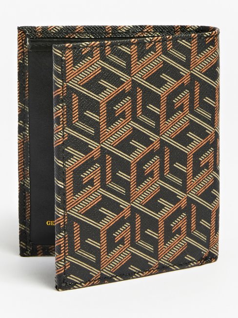 Portefeuille Ederlo G Cube Logo Guess Noir