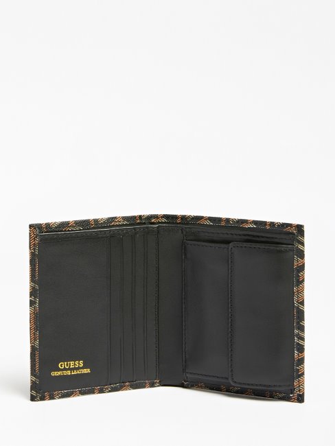 Portefeuille Ederlo G Cube Logo Guess Noir