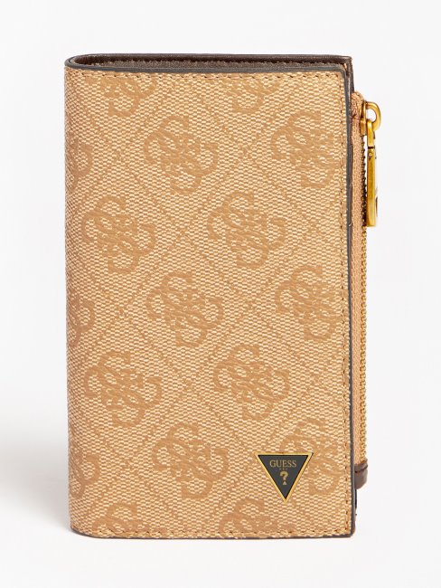 Portefeuille Logo Vezzola 4g Beige Guess