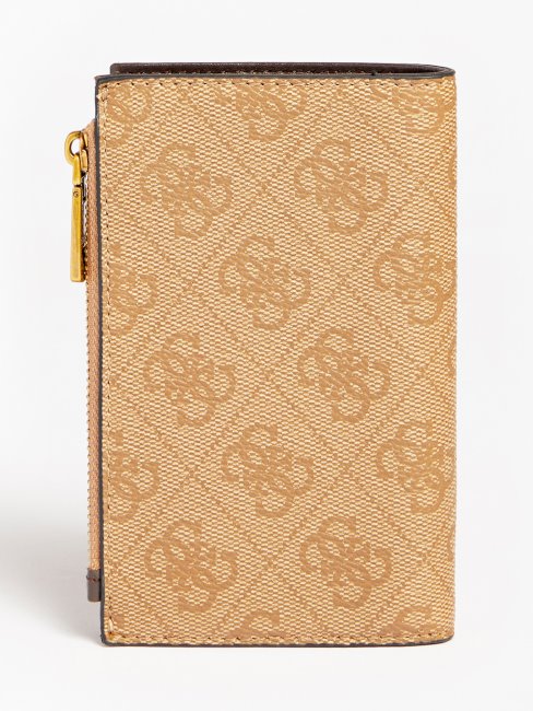Portefeuille Logo Vezzola 4g Beige Guess