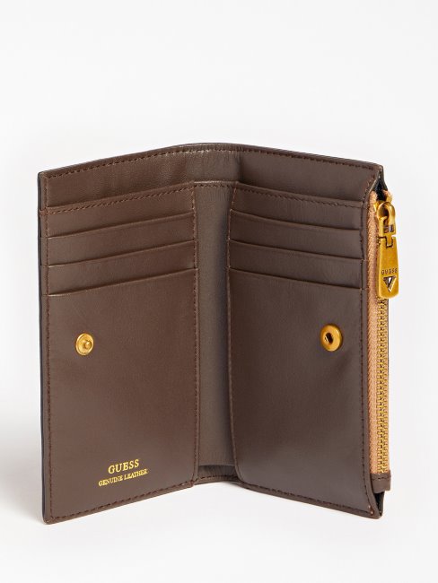 Portefeuille Logo Vezzola 4g Beige Guess