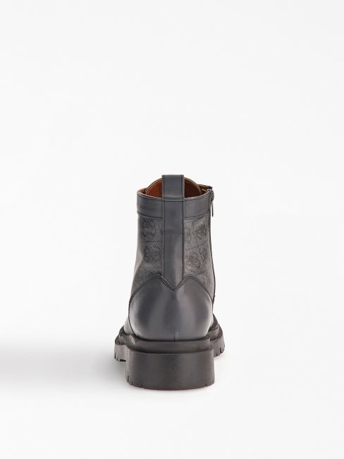 Bottes De Combat Pisa 4g Logo Guess Noir