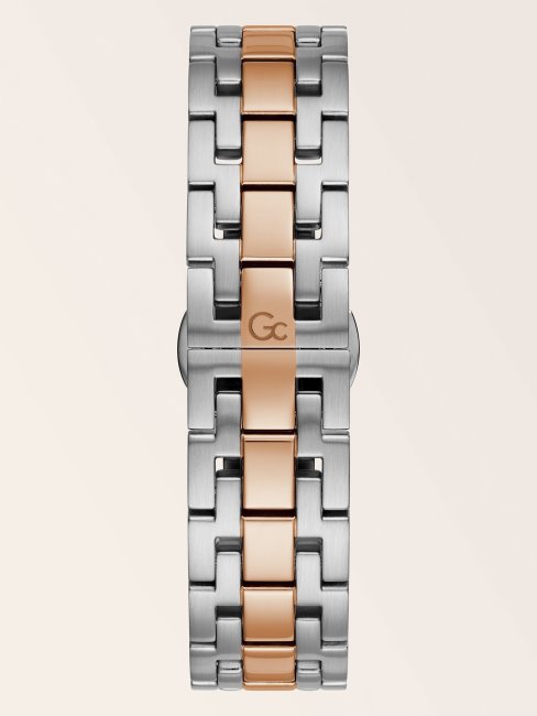 Montre Chronographe Guess Gc En Acier Argentée