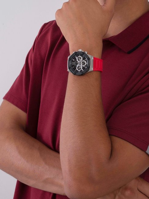 Montre Multifonction Noire Guess