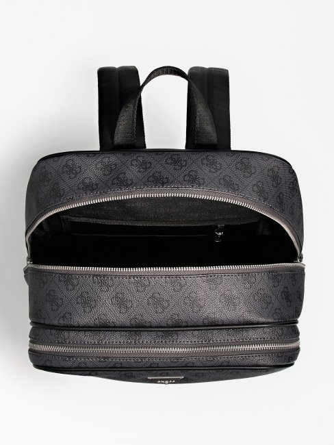 Sac à Dos Noir à Logo Vezzola 4g De Guess