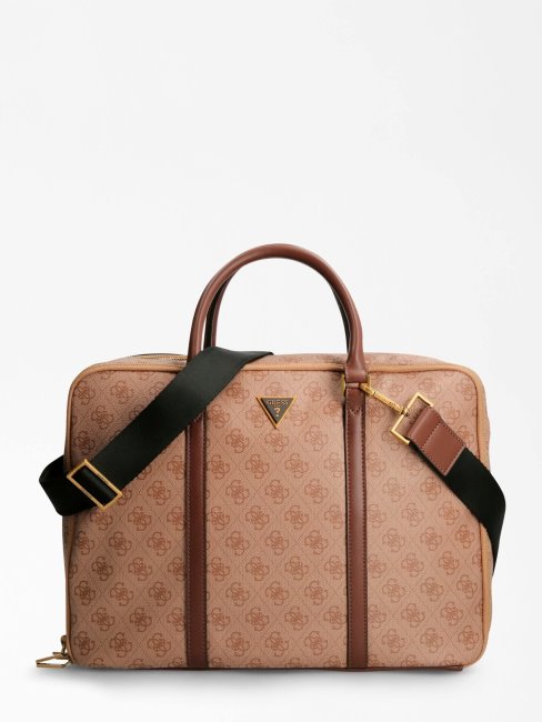 Sacoche Guess Vezzola 4g Logo Beige