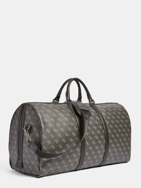 Sac Noir Logo Vezzola 4g Multi Guess