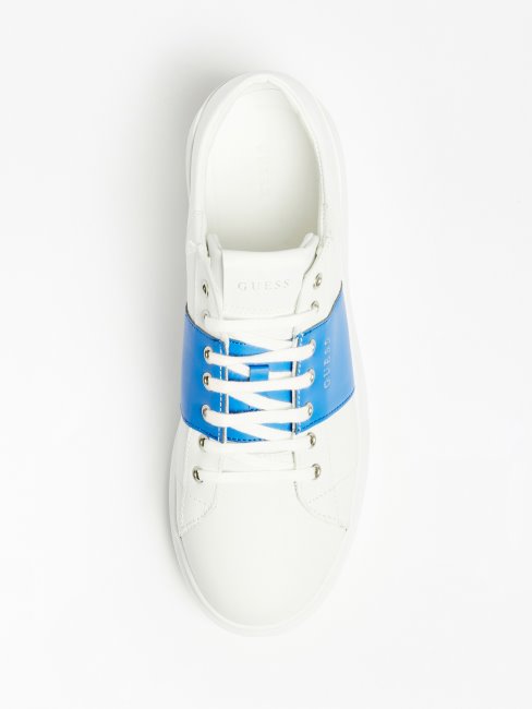 Guess Panier Vibo Blanche à Bande Contrastante