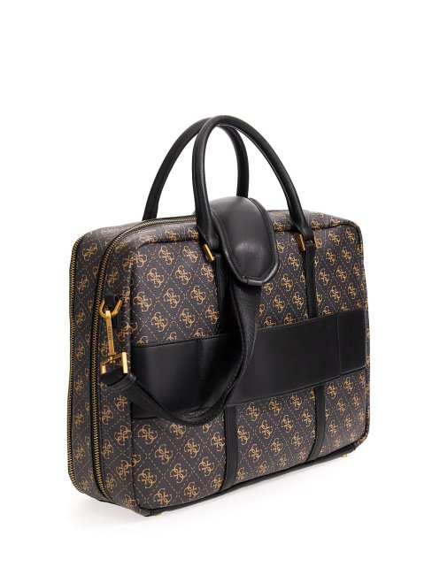 Sac à Bandoulière Guess Marron Logo Vezzola 4g