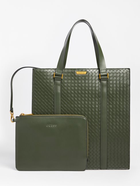 Sac Tressé Calabre Vert Guess