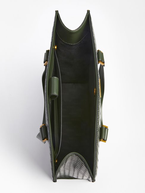 Sac Tressé Calabre Vert Guess