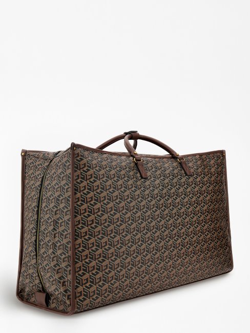 Sac De Week-end Ederlo G Cube Noir Logo Guess