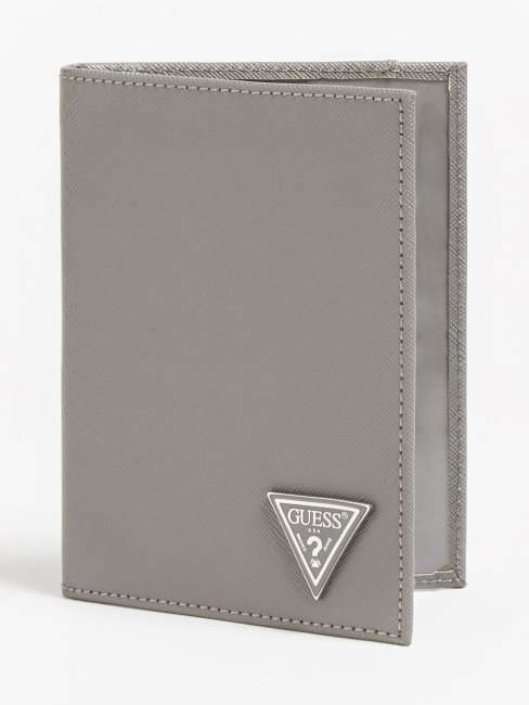 Coffret Guess Certosa Saffiano Gris