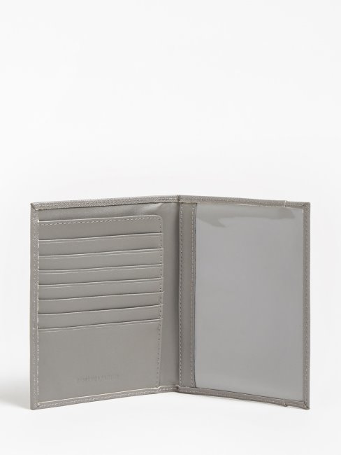Coffret Guess Certosa Saffiano Gris