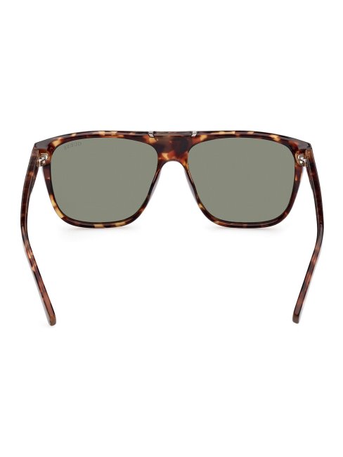 Modèle De Lunettes De Soleil Carrées Brunes Guess