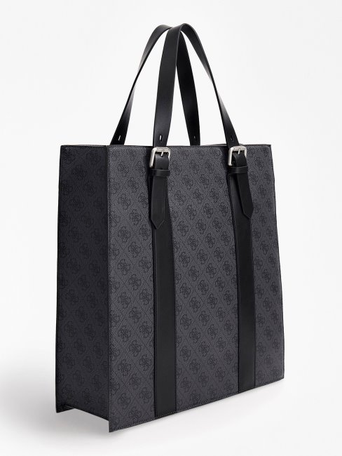 Noir Vezzola 4g Logo Shopper Deviner