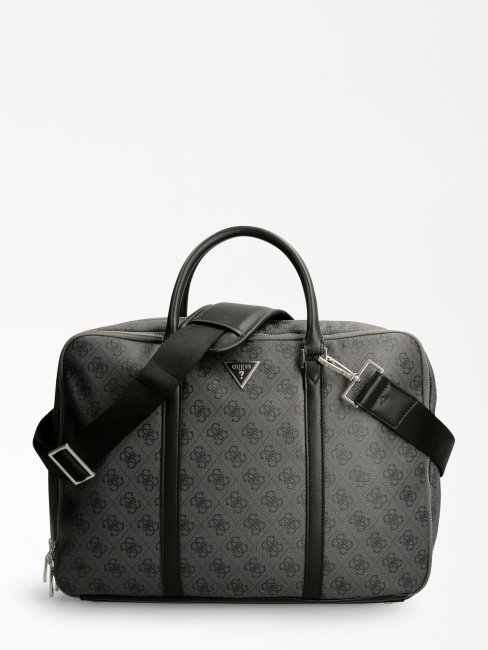 Sac Vezzola Smart 4g Logo Noir Guess