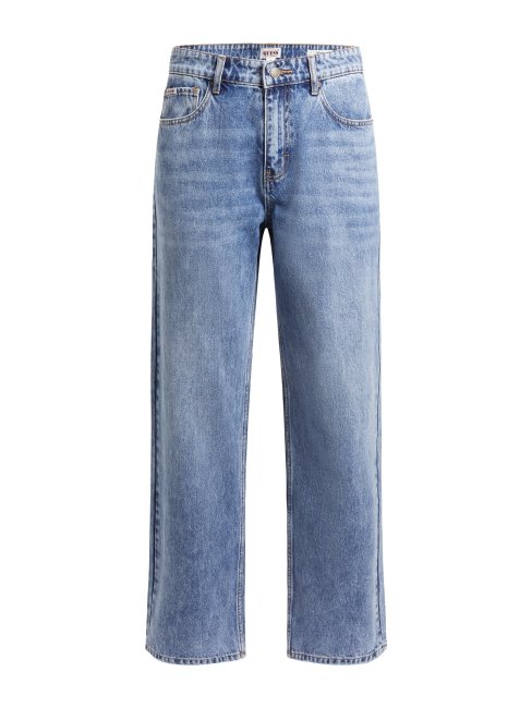 Pantalon Denim Droit Bleu Guess