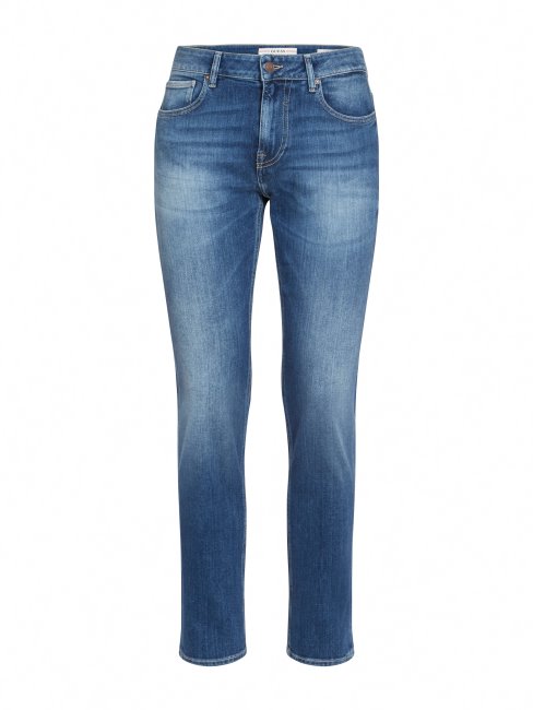 Pantalon Denim Slim Fit Guess Bleu Nouvelle Tendance