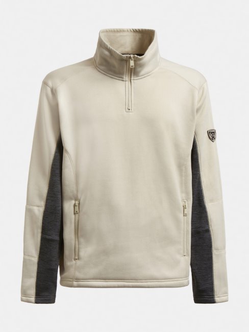 Sweat Zippé Guess Beige