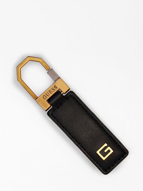 Porte-clés Logo G Guess Noir