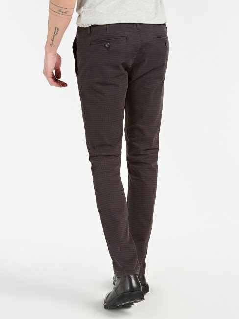 Pantalon Coupe Super Skinny Guess Marron