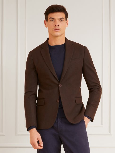 Blazer Marciano Slim Fit Guess Marron