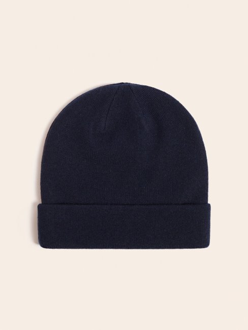 Bonnet Bleu Marciano En Cachemire Mélangé Guess