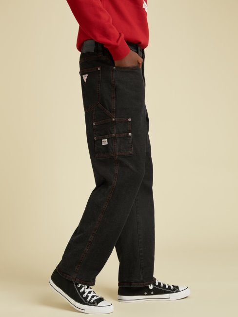 Pantalon Cargo Noir Guess