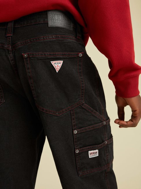 Pantalon Cargo Noir Guess