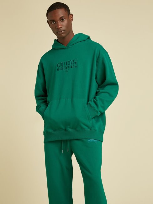 Devine Sweat à Capuche Vert