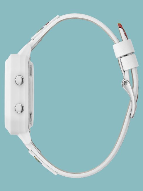 Montre Numérique Guess Blanche
