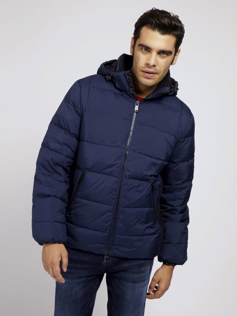 Doudoune Bleu Multi Réel Deviner