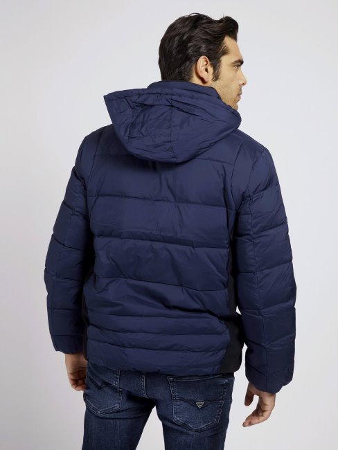 Doudoune Bleu Multi Réel Deviner