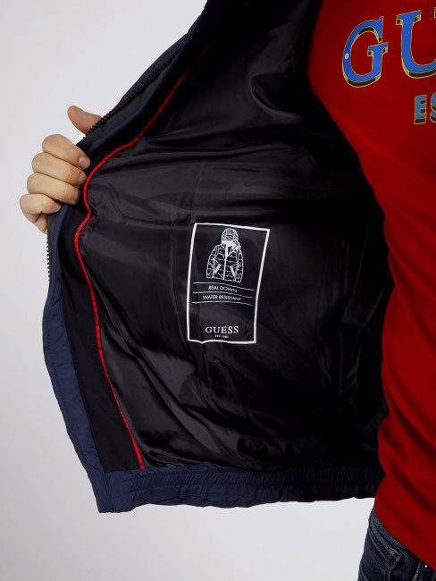 Doudoune Bleu Multi Réel Deviner