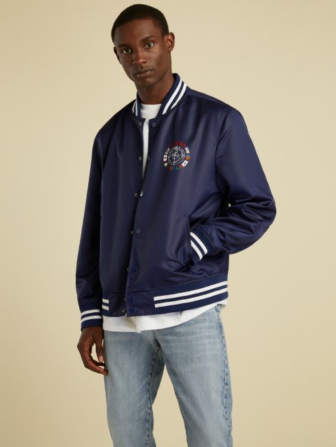 Drapeau Logo Bombardier Bleu