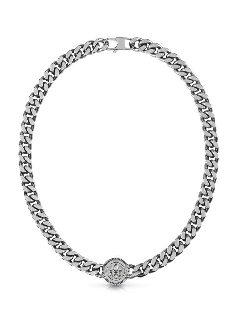 Collier De Fleur De Chevalier En Argent Suppose