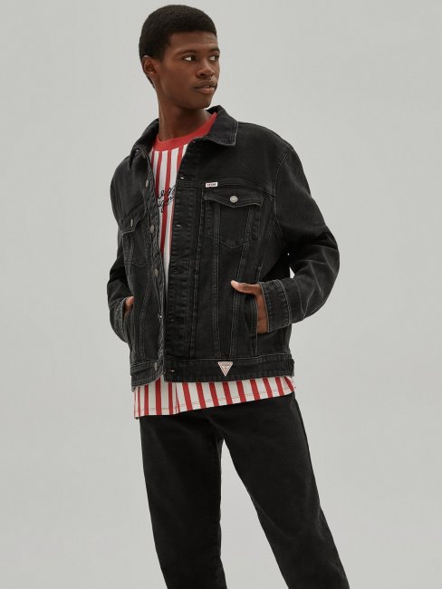 Veste En Jean Coupe Classique Guess Blwa