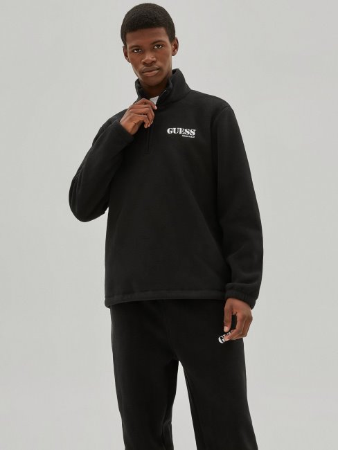 Sweat Zippé Guess Noir