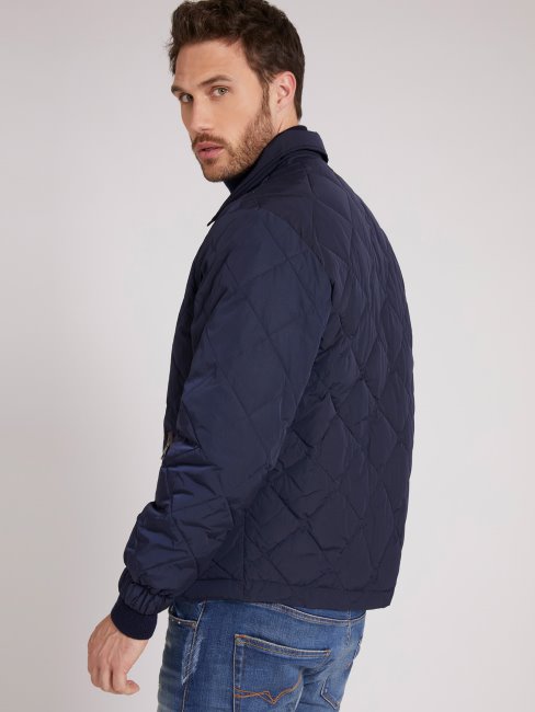 Veste Matelassée Bleue Guess